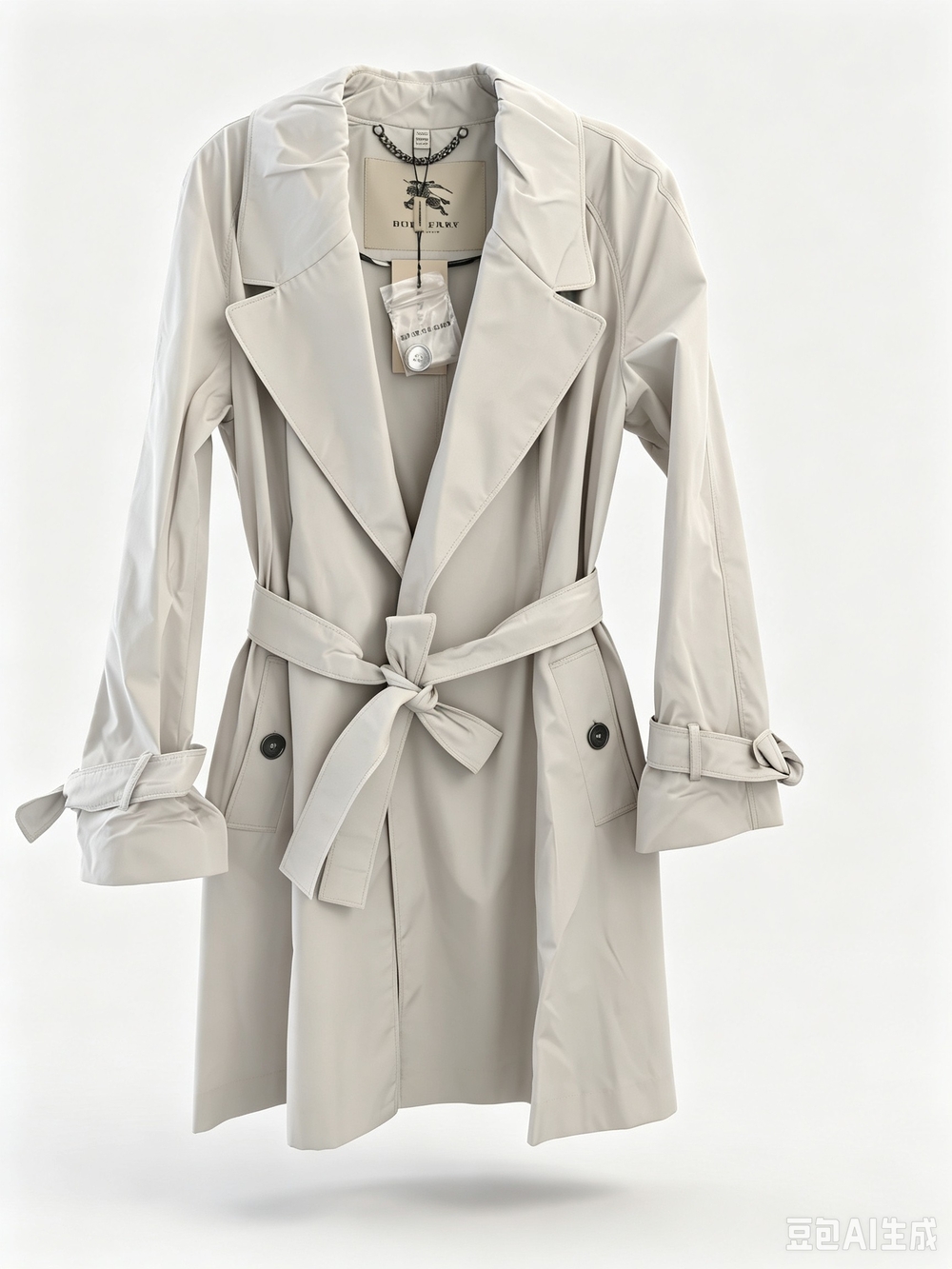 Burberry mid‑length trench coat